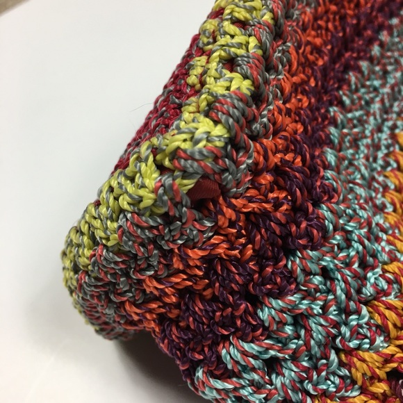 ❌SOLD❌The Sak stripe crochet shoulder bag hippy - Picture 7 of 8